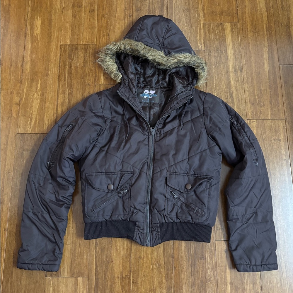 Seventy Seven Girls Brown Jacket Size S